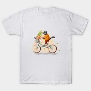 Mr. Raccoon and His Bicycle T-Shirt